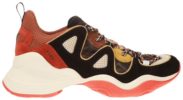 Buy Fendi FFluid Lace Up Low Brandy 7E1318 A8P5 F18S5 GOAT UK