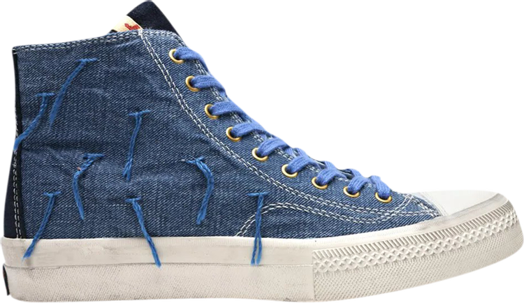 Visvim Skagway High 'Patchwork - Denim'