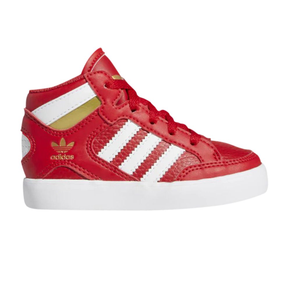 Hard Court High Infant 'Scarlet Gold Metallic' - FV5739