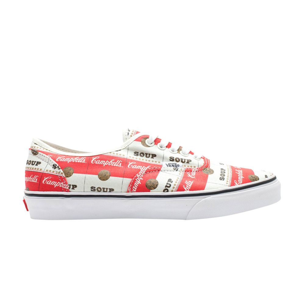 Vans Supreme x Authentic Pro 'Campbell's Soup' | White | Men's Size 10.5