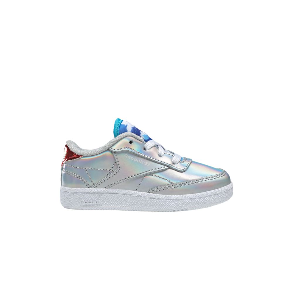 Reebok Wonder Woman 1984 x Club C 85 Toddler 'Air Flight' | Silver | Infant Size 8.5