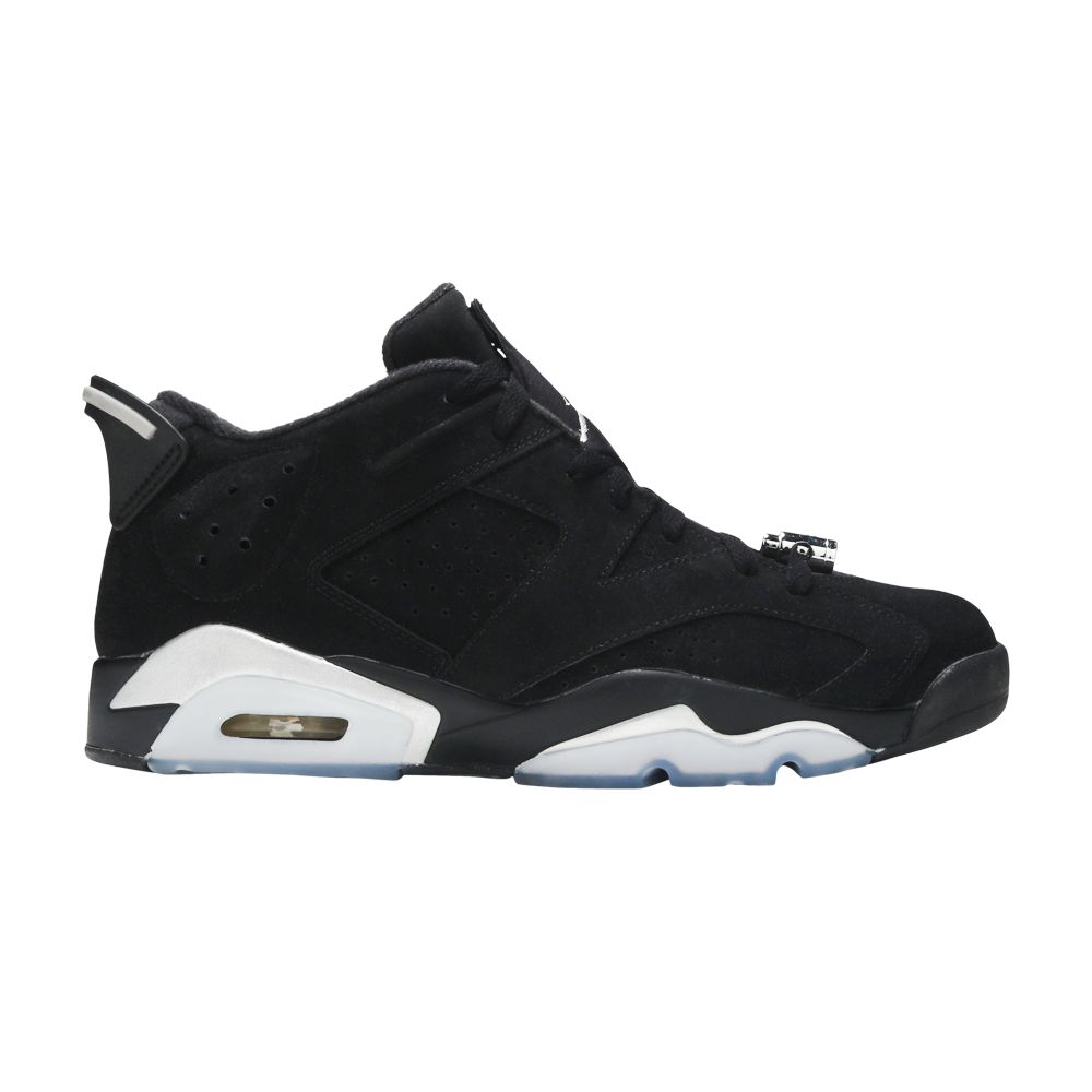 Air Jordan 6 Retro Low 'Chrome' | Black | Men's Size 7