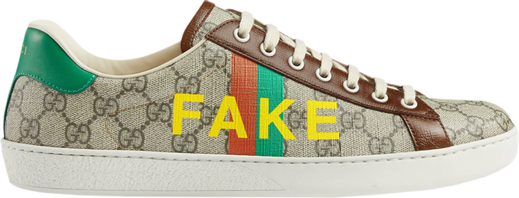 Gucci Ace 'Fake/Not Print'