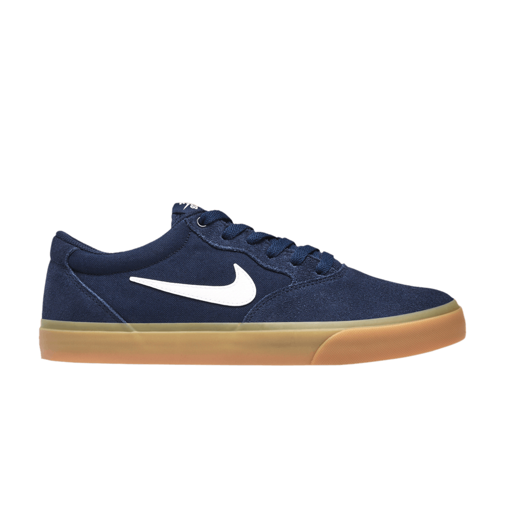 nike sb chron slr obsidian & white shoes