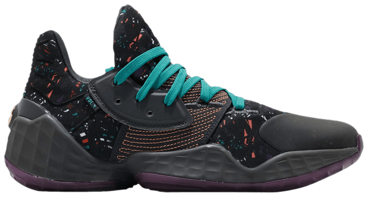 Adidas Harden Vol4 GCA Black Amber Tint