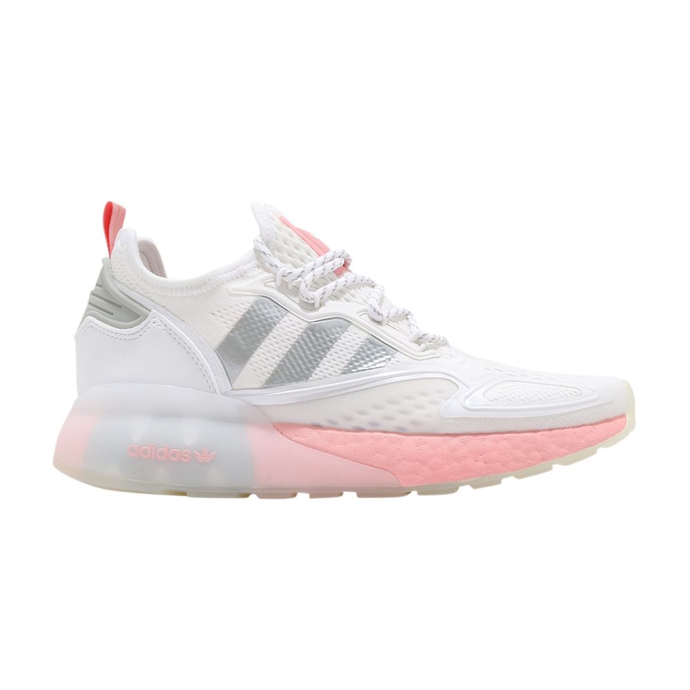 ADIDAS ORIGINALS WMNS ZX 2K BOOST 'WHITE GLOW PINK'
