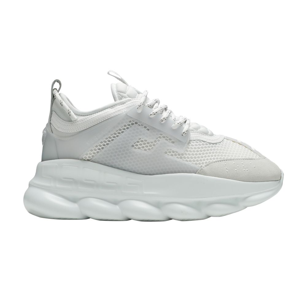 Pre-owned Versace Chain Reaction 'white' | Men's Size 40.5