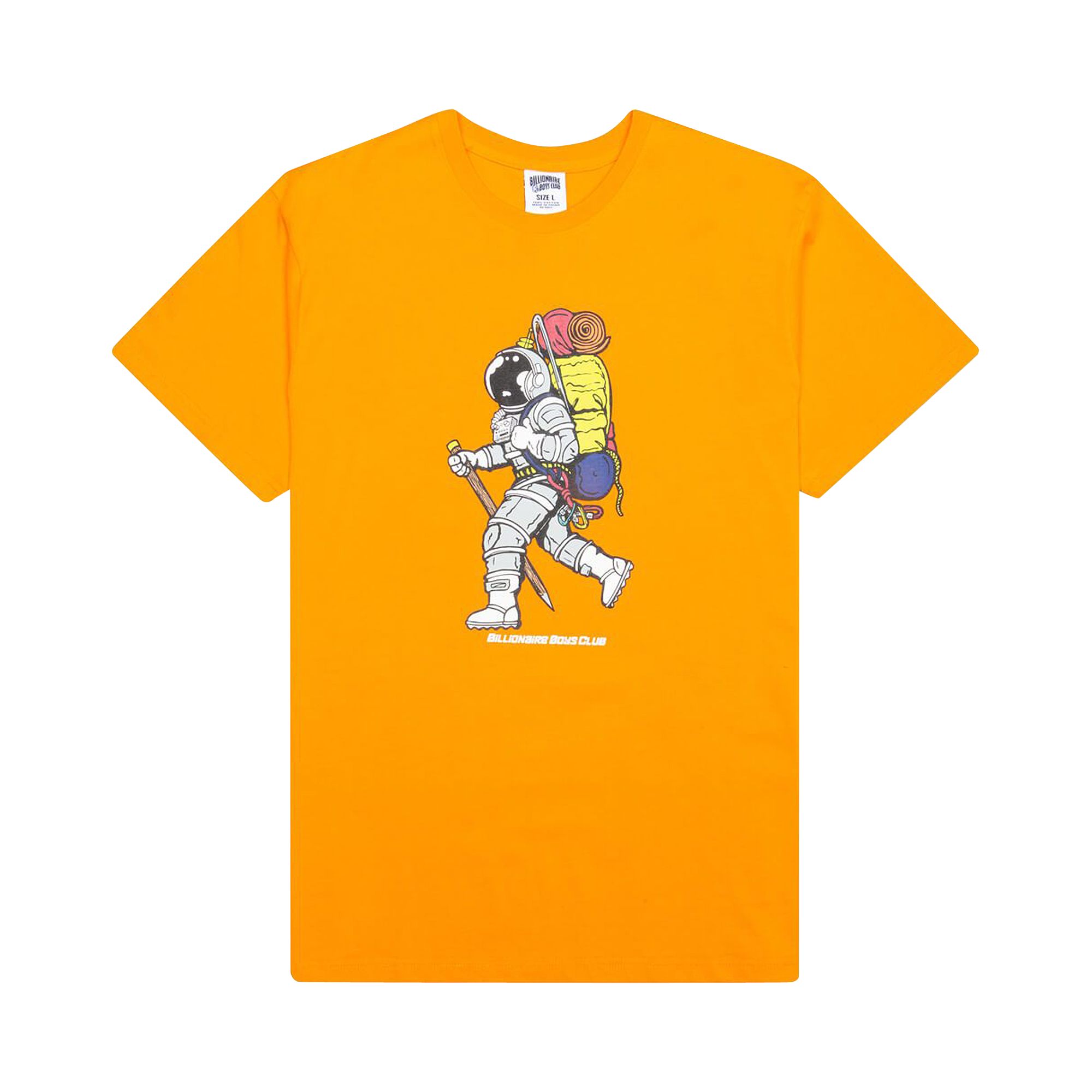Pre-owned Billionaire Boys Club Walker Tee 'flame Orange' | Men's Size L