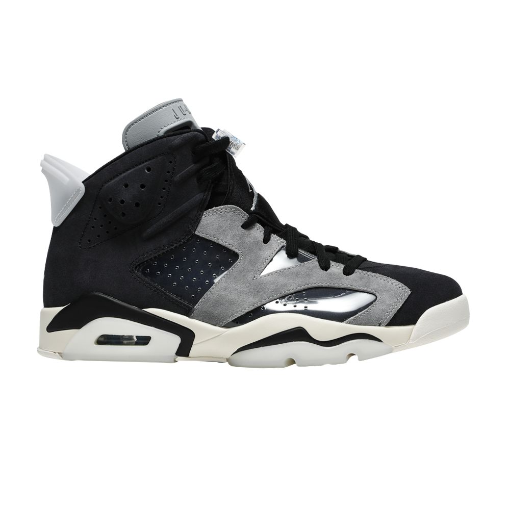 Wmns Air Jordan 6 Retro 'Tech Chrome' | Grey | Women's Size 7