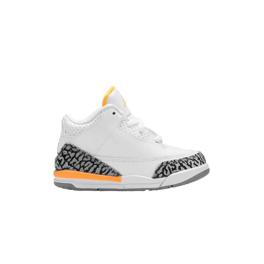 Pre-owned Air Jordan 3 Retro Td 'laser Orange' | Infant Size 6