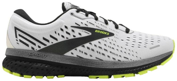 Brooks Ghost 13 Run Visible   White Yellow