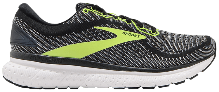 Brooks Wmns Glycerin 18 Run Visible   Black Yellow