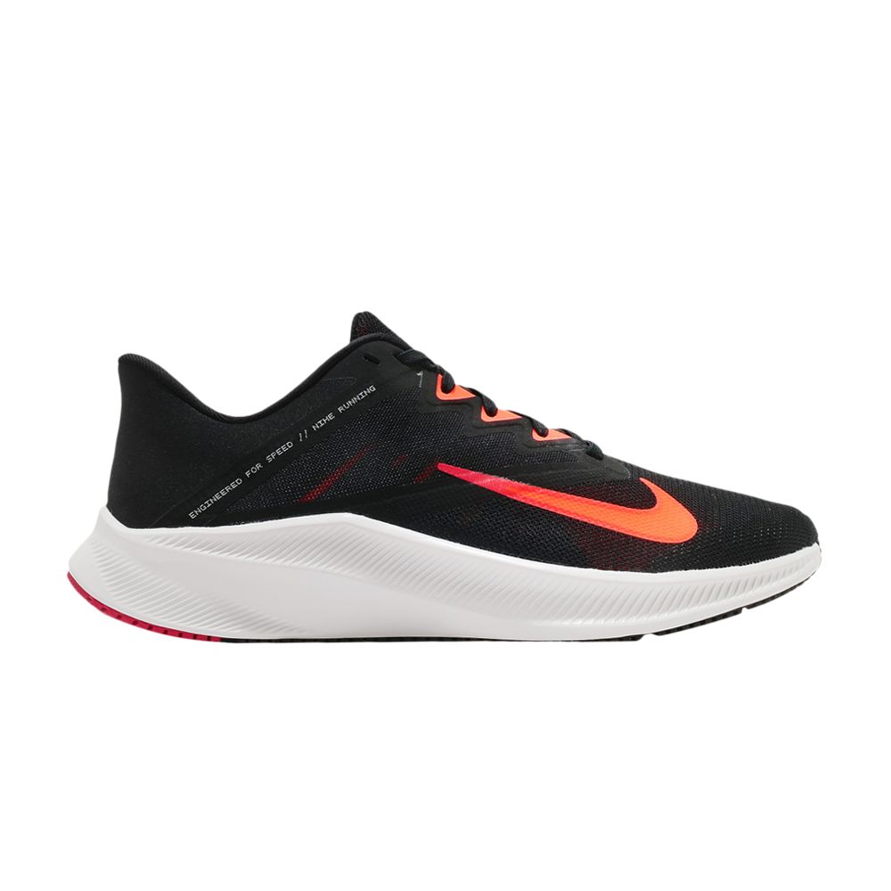 Nike Quest 3 'Black Total Orange' | Men's Size 6.5