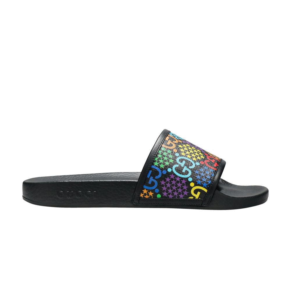 GUCCI GUCCI SLIDE 'PSYCHEDELIC - BLACK'
