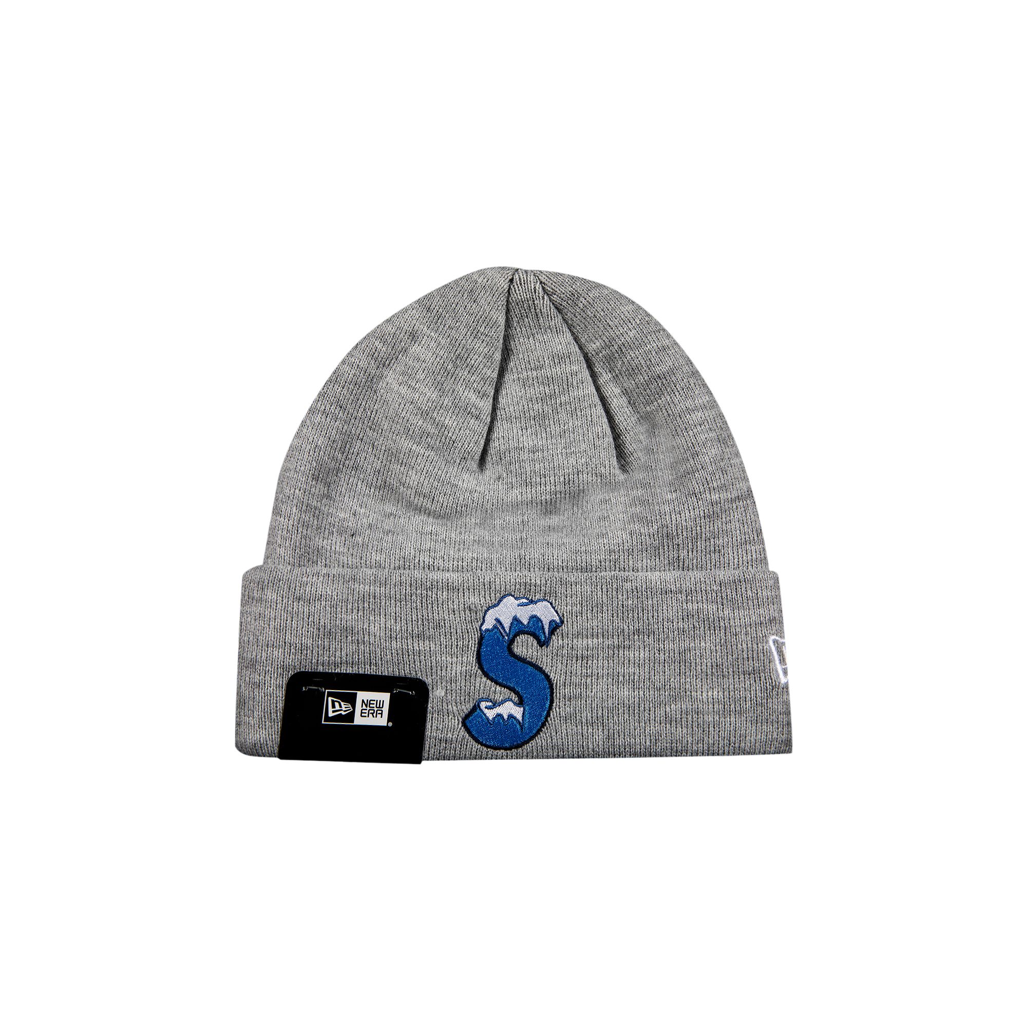 Supreme x New Era S Logo Beanie 'Heather Grey' | Men's Size Onesize