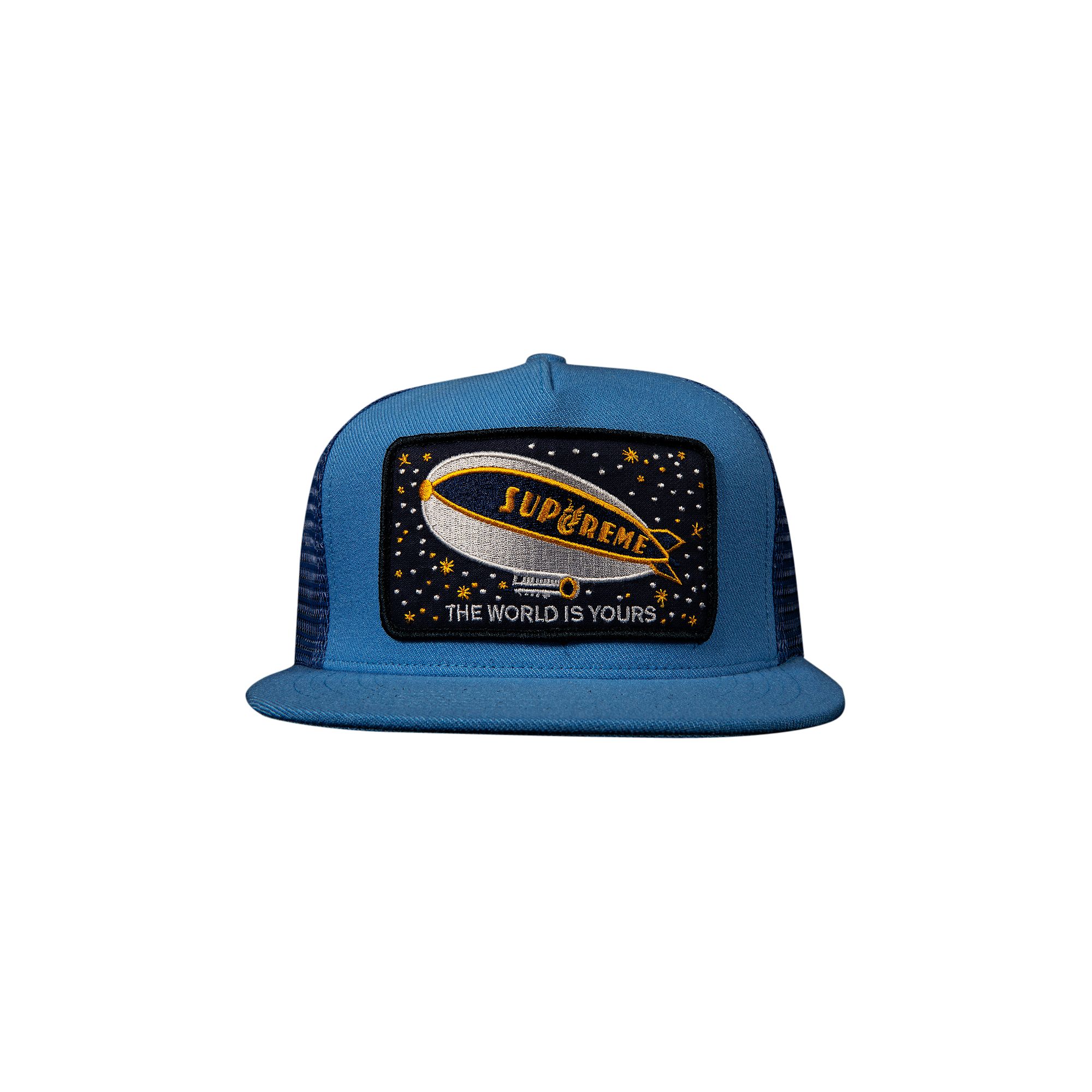 SUPREME SUPREME BLIMP MESH BACK 5-PANEL 'LIGHT BLUE'