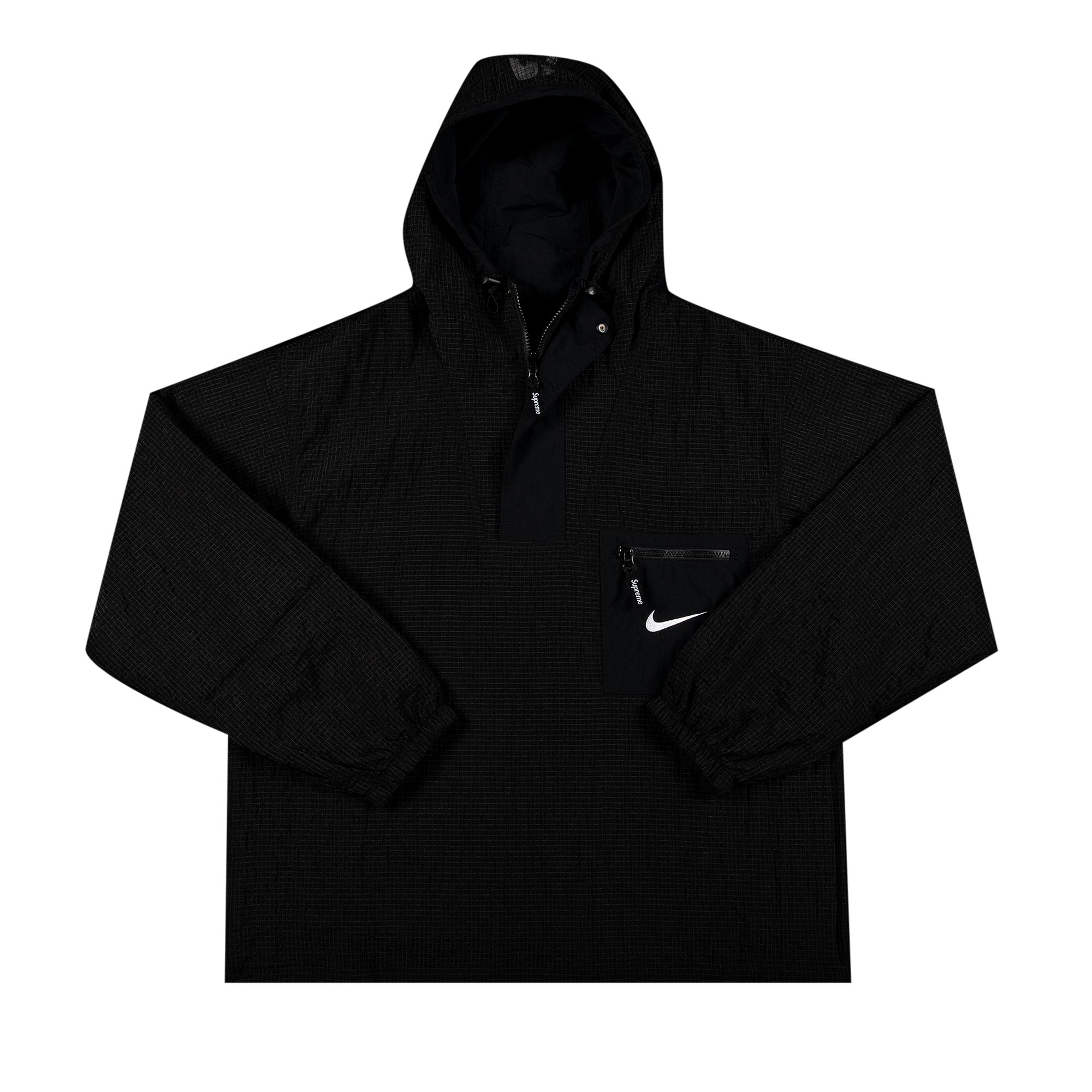 Supreme x Nike Jewel Reversible Ripstop Anorak 'Black' | Men's Size XL