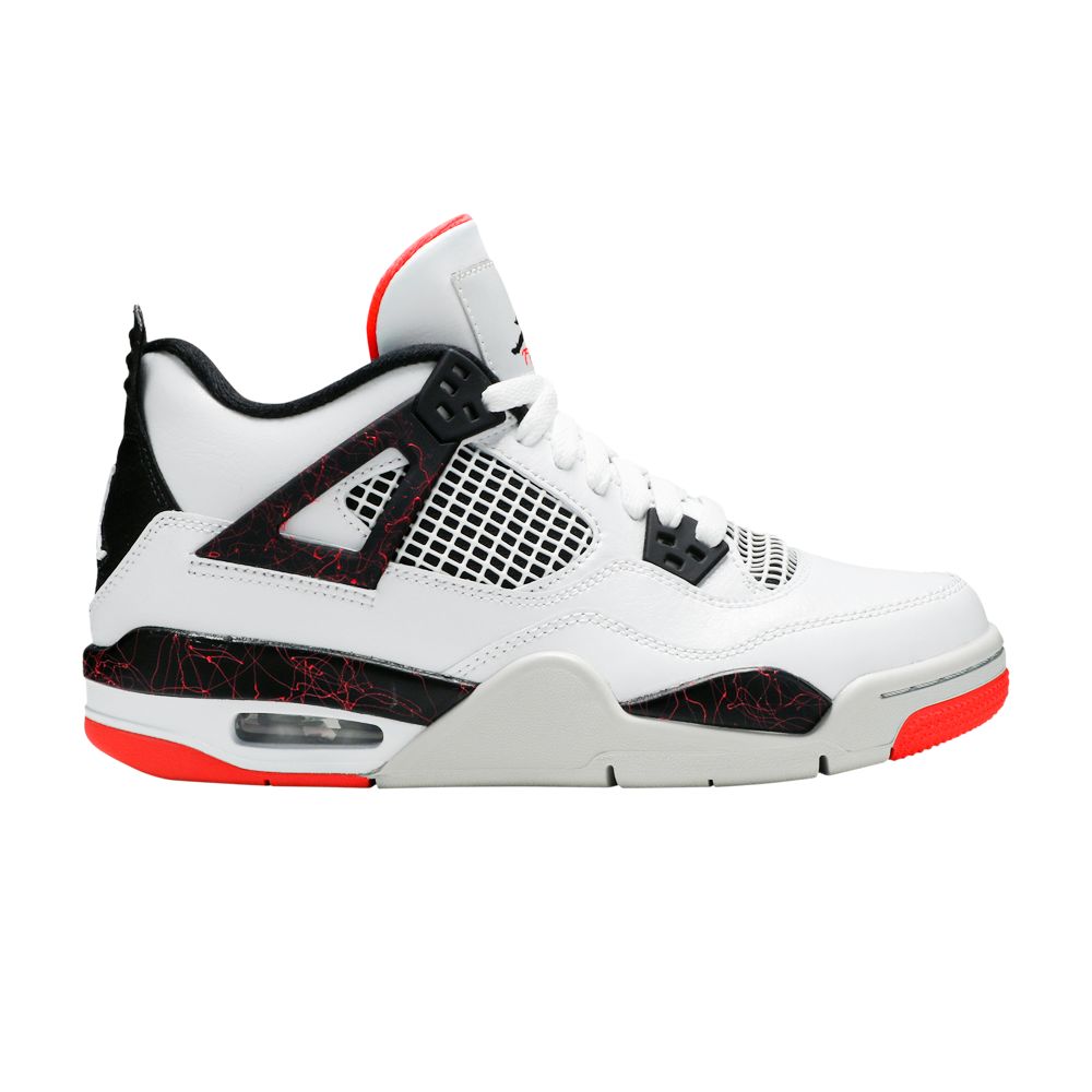 Air Jordan 4 Retro GS 'Pale Citron' | White | Kid's Size 6.5