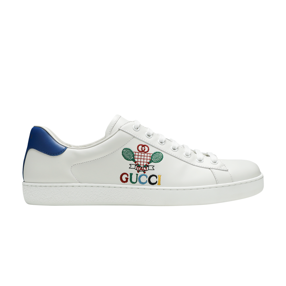 Pre-owned Gucci Ace ' Tennis' In White