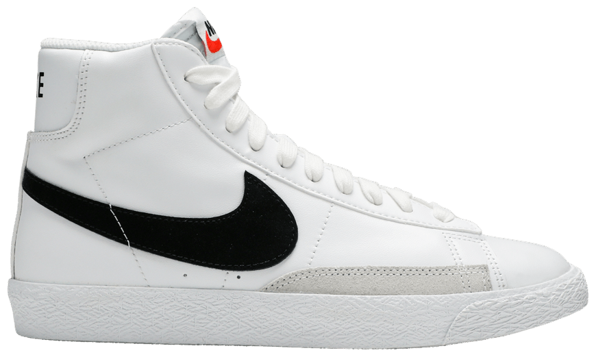 blazer mid white black