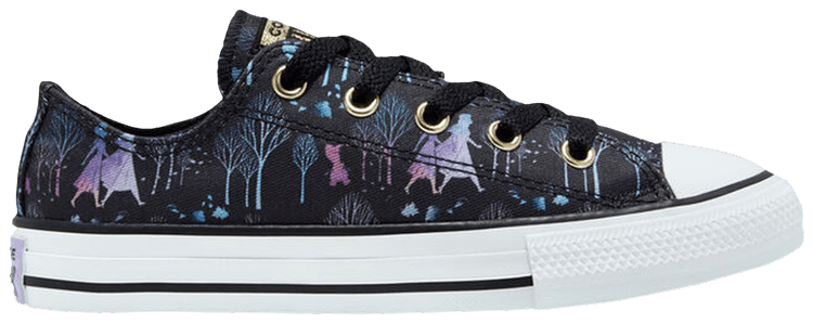 Frozen 2 x Converse Chuck Taylor All Star Low GS Enchanted Forest