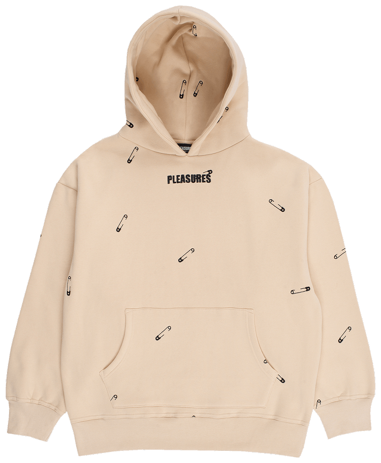Pleasures safety embroidered hoodie 2025