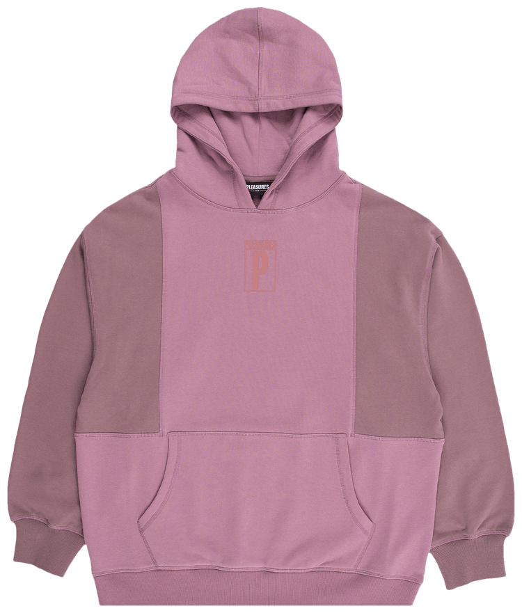 Buy Pleasures Rapture Color Blocked Hoodie Dusty Rose Violet P20F015 DUST GOAT