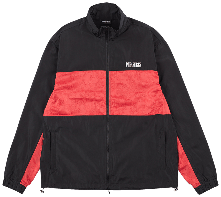 Pleasures Blast Track Jacket Black