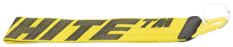 Off White 20 Industrial Key Holder YellowBlack
