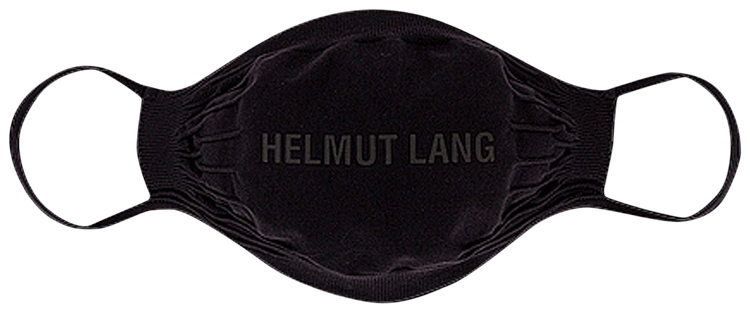 Helmut Lang Logo Mask Black