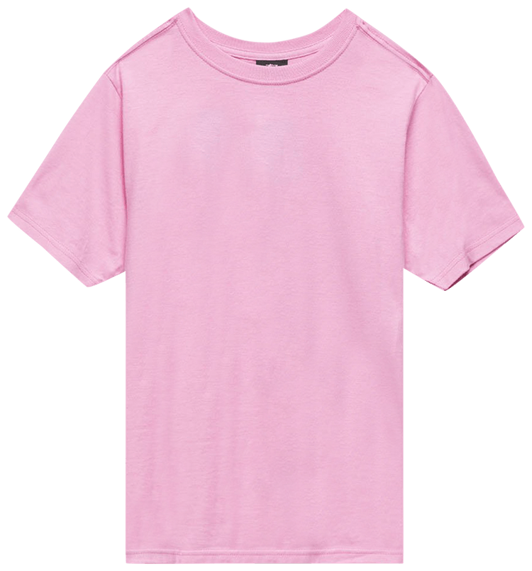 Stussy Smooth Stock Tee Pink