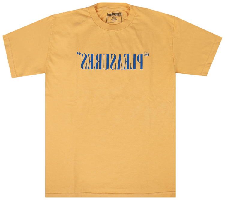 Pleasures Flipped Logo Tee Squash