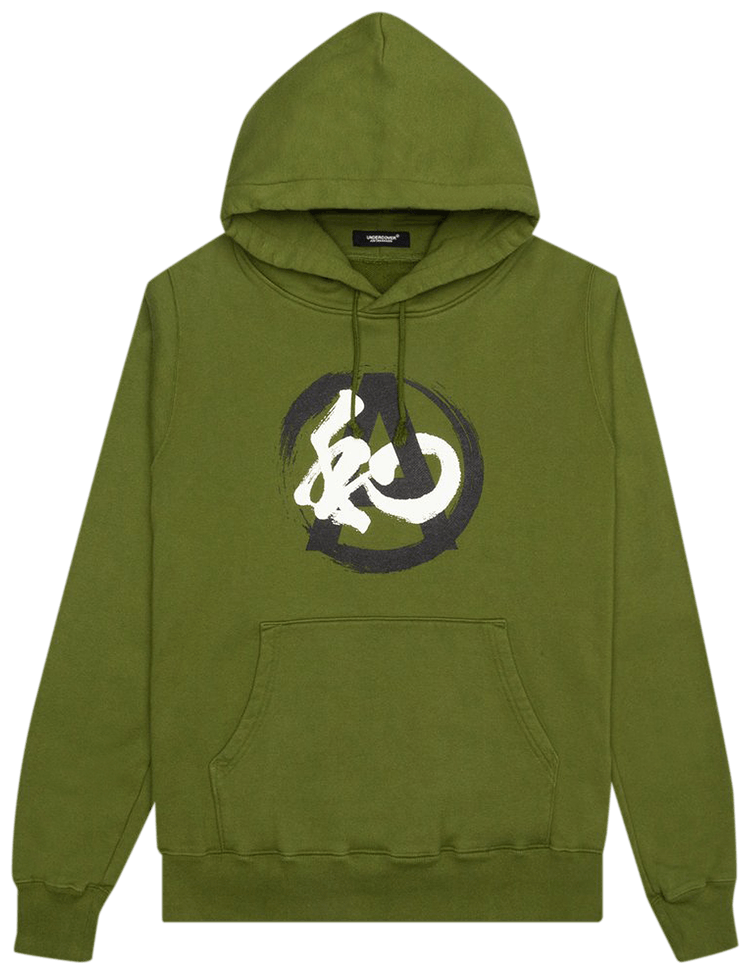 Undercover Graf Hooded Sweatshirt Khaki
