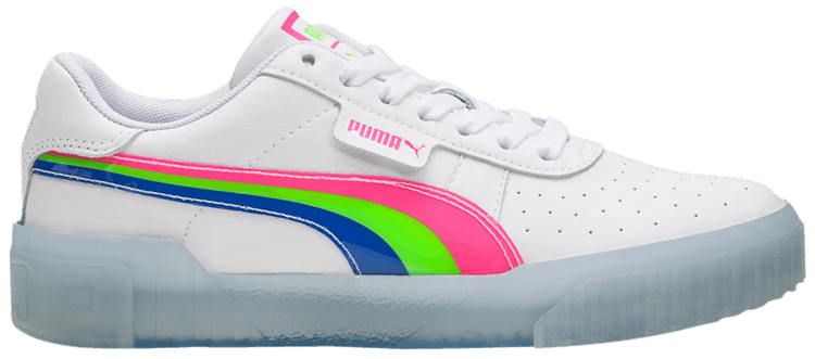 Puma Wmns Cali Neon Iced   Pink Dazzling Blue