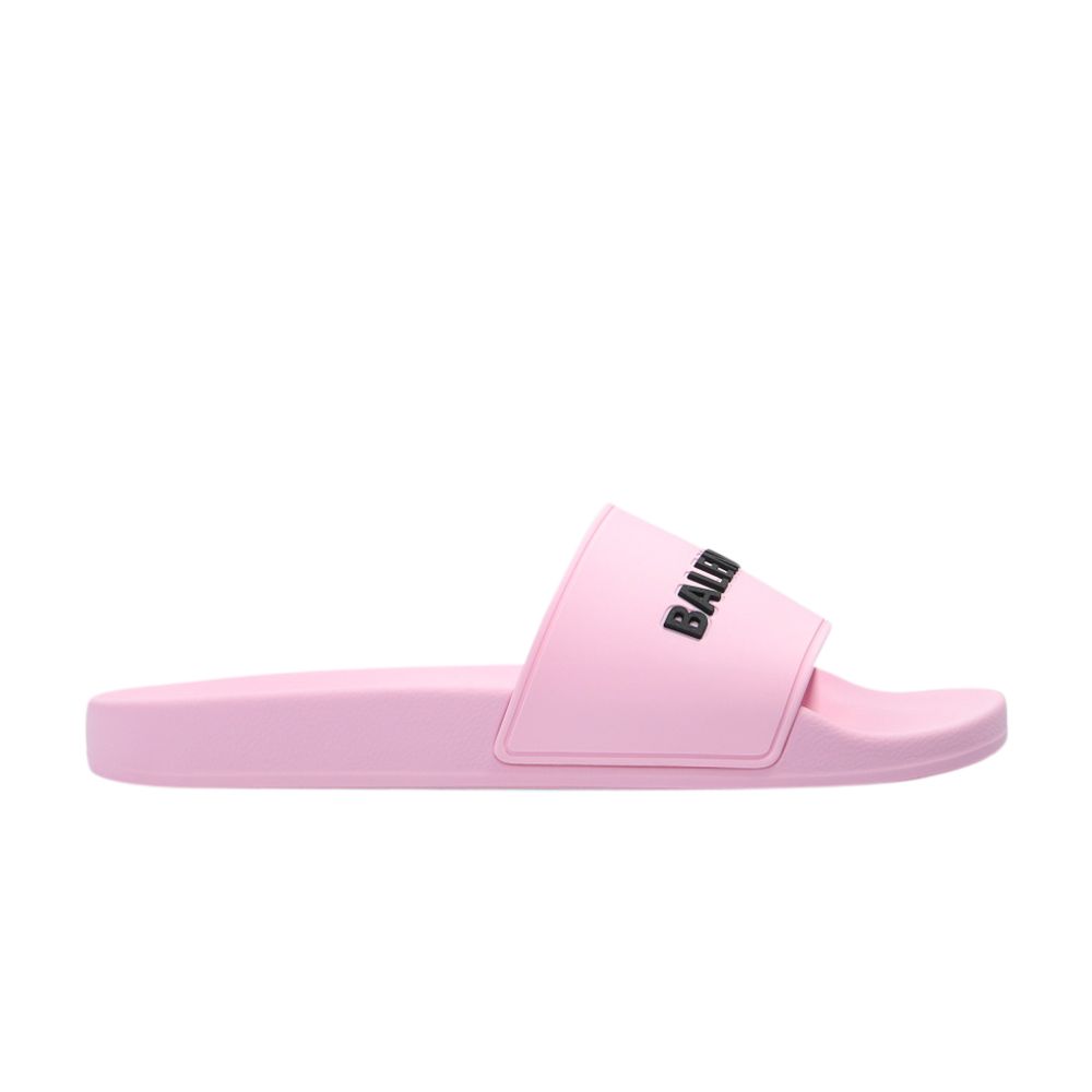 Pre-owned Balenciaga Wmns Pool Slides 'light Pink' | Women's Size 40