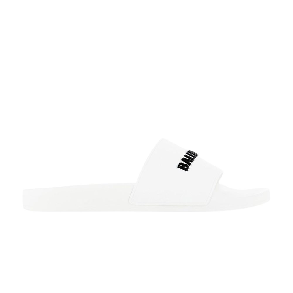 Balenciaga Pool Slides 'White' | Men's Size 40