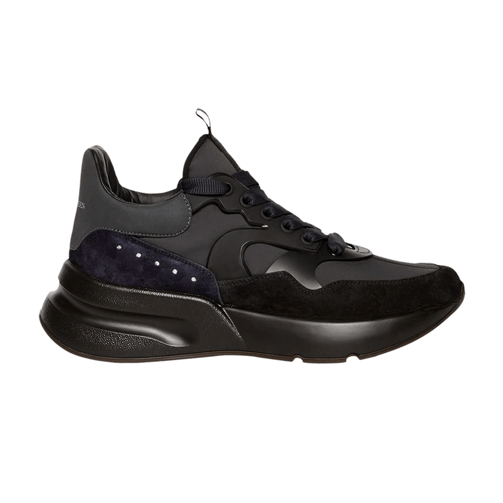 Alexander mcqueen oversized runner black cheap