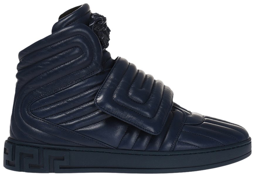 Buy Versace Quilted Greek Key High 'Black' DSU6171 DNAXG K83 GOAT