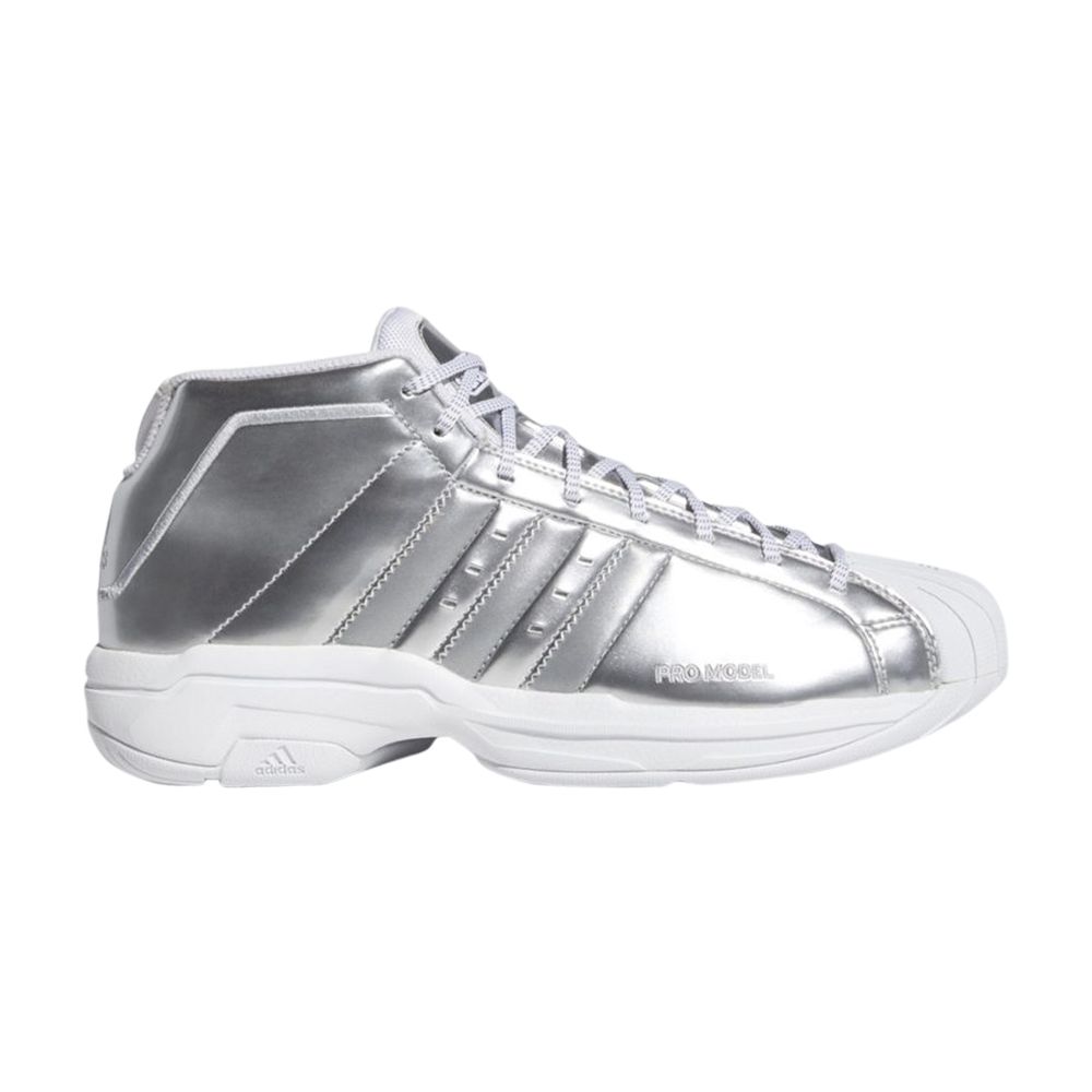 adidas Pro Model 2G 'Gold and Silver Metallic' | Multi-Color | Men's Size 7.5