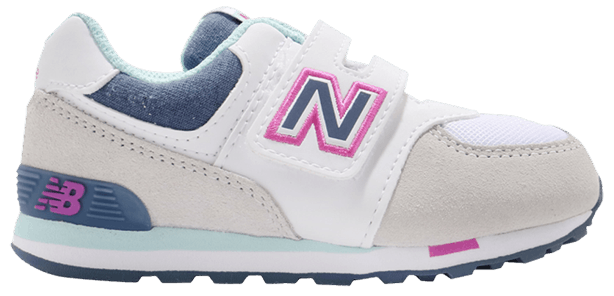 New Balance 574 Toddler Wide Varsity Sport   Summer Fog Glacier