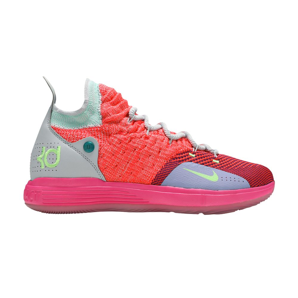 Pre-owned Nike Zoom Kd 11 Gs 'eybl' | Pink | Kid's Size 3.5
