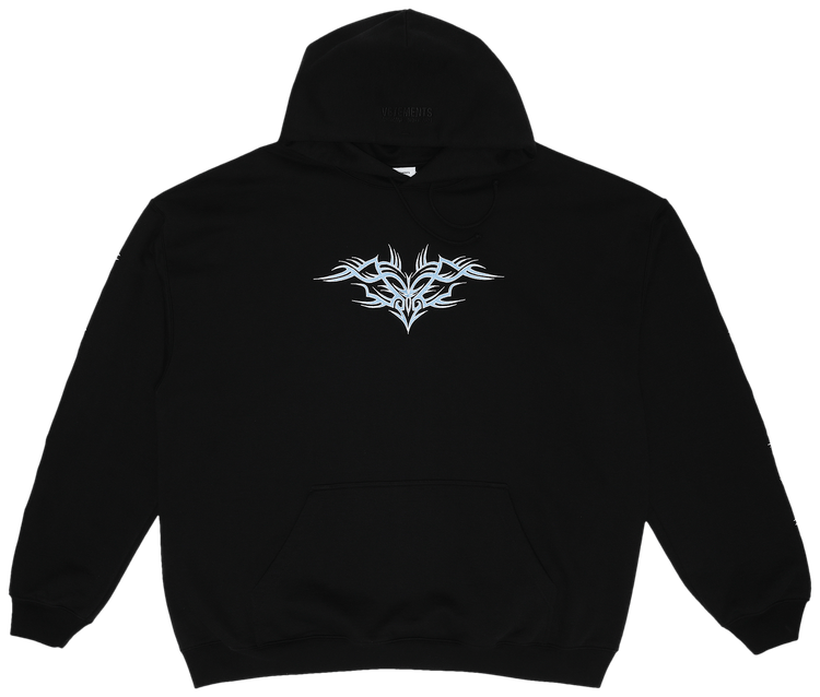 Vetements Tribal Hoodie Grey