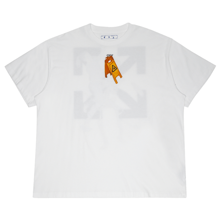 Off White Pascal Skeleton Over Tee WhiteBlack