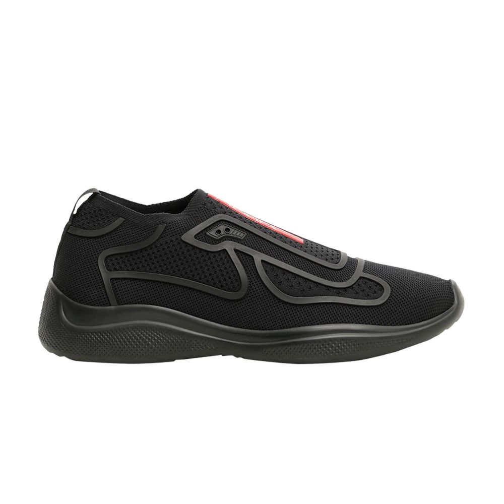 Prada Prada America's Cup Slip-on 'Black' | Men's Size 6.5