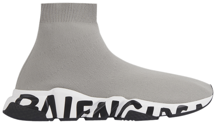 Buy Balenciaga Speed Trainer Midsole Graffiti Grey 605972 W05GE 1391 GOAT