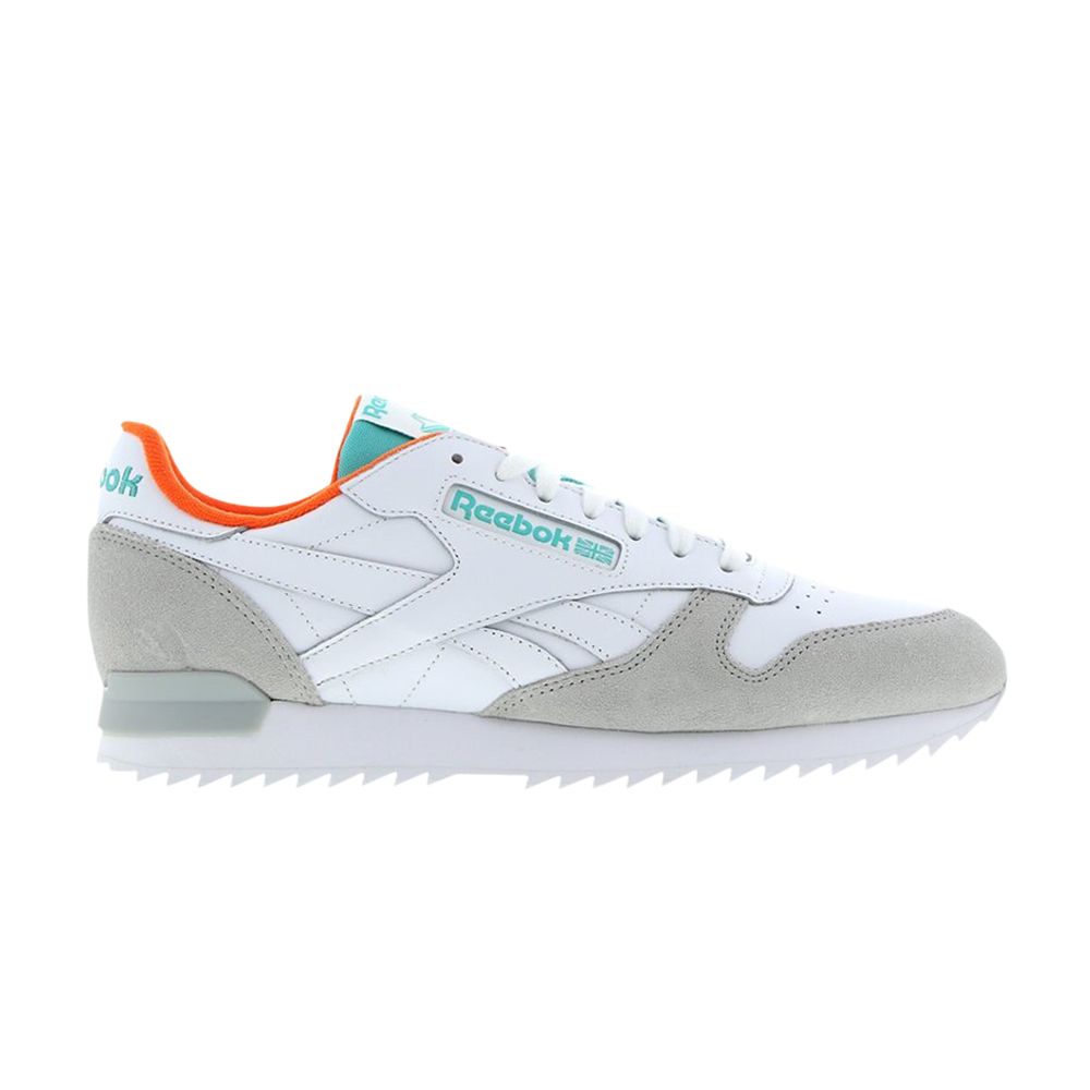 REEBOK CLASSIC LEATHER RIPPLE CLIP SU 'WHITE TEAL LAVA'