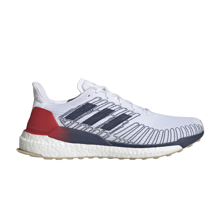 Adidas solar boost white top