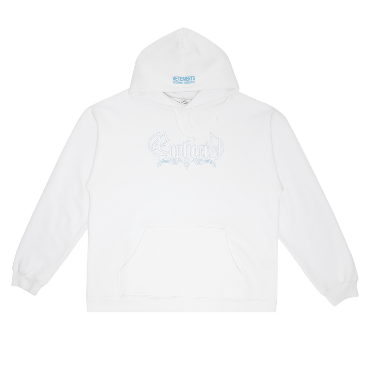 Vetements Euphoria Hoodie White