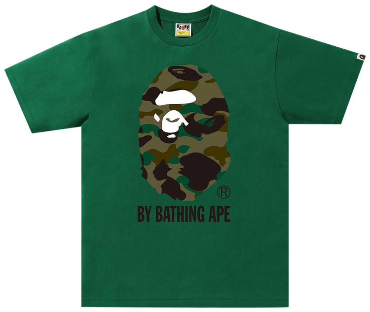 BAPE 1st Camo By Bathing Ape Tee GreenGreen