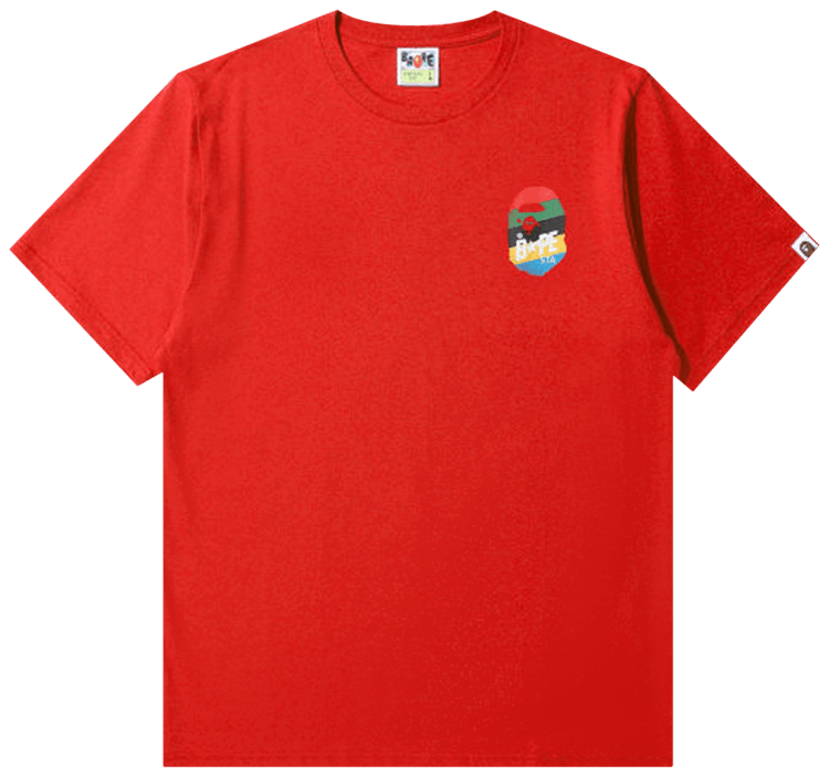 BAPE Bape Sta Tee Red